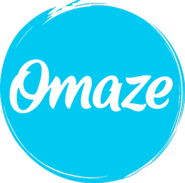 Omaze logo image