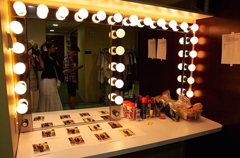 Image of one of the SNL dressing rooms