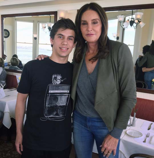 image of Caitlyn Jenner with FFW's Matt Geffen