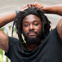 Image of Jason Reynolds (photo credit: Ben Fractenberg)